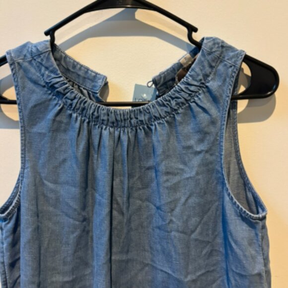 Summertime Denim Mini Dress - Picture 2 of 5